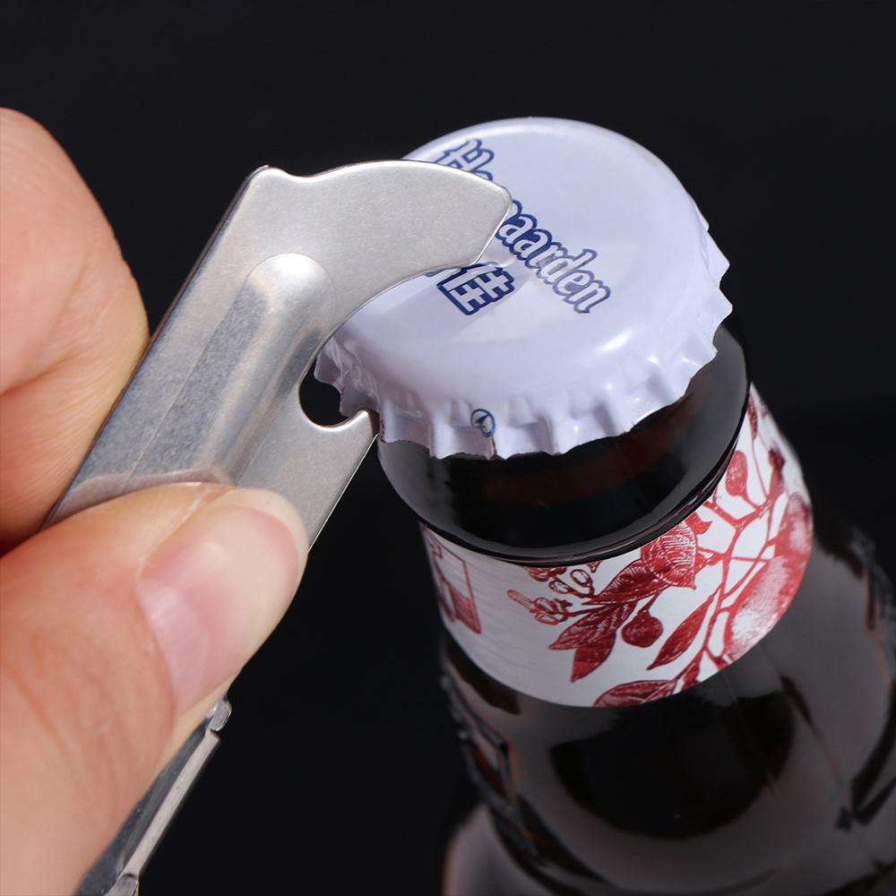 Kitchen Accessories Stainless Steel Can Opener Folding Compact Bottles Opener Adjustable Durable Opener Gadget Home