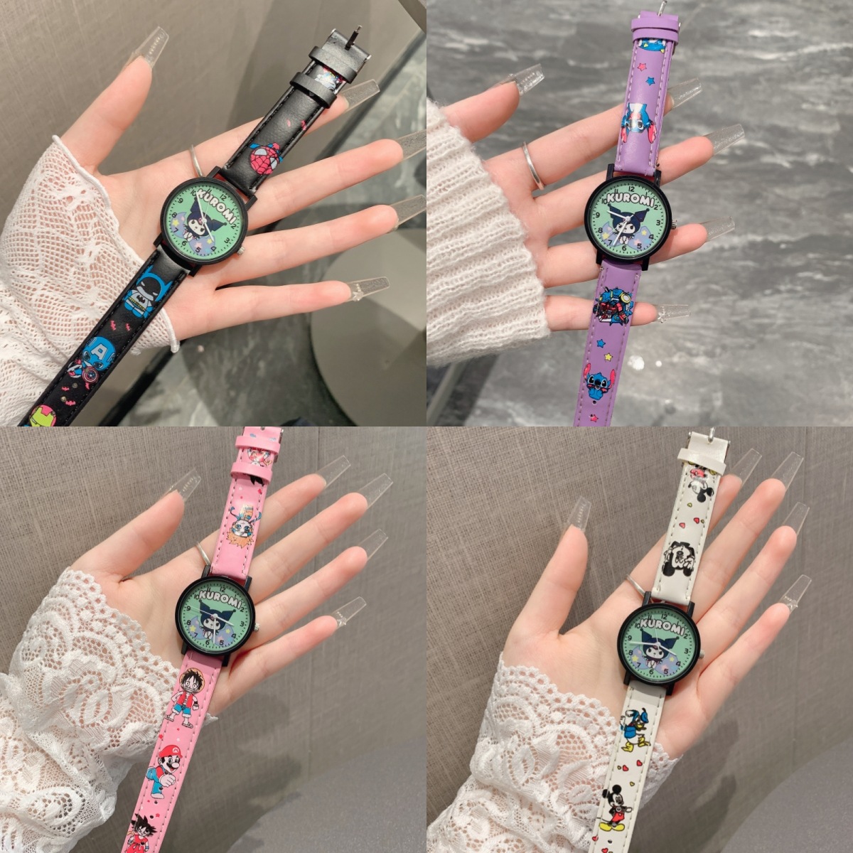 【New Arrivals】New Cartoon Style Watch for Students and Children - Casual and Cute Design for Boys and Girls - Trending Product - Creative Timepiece for All Ages