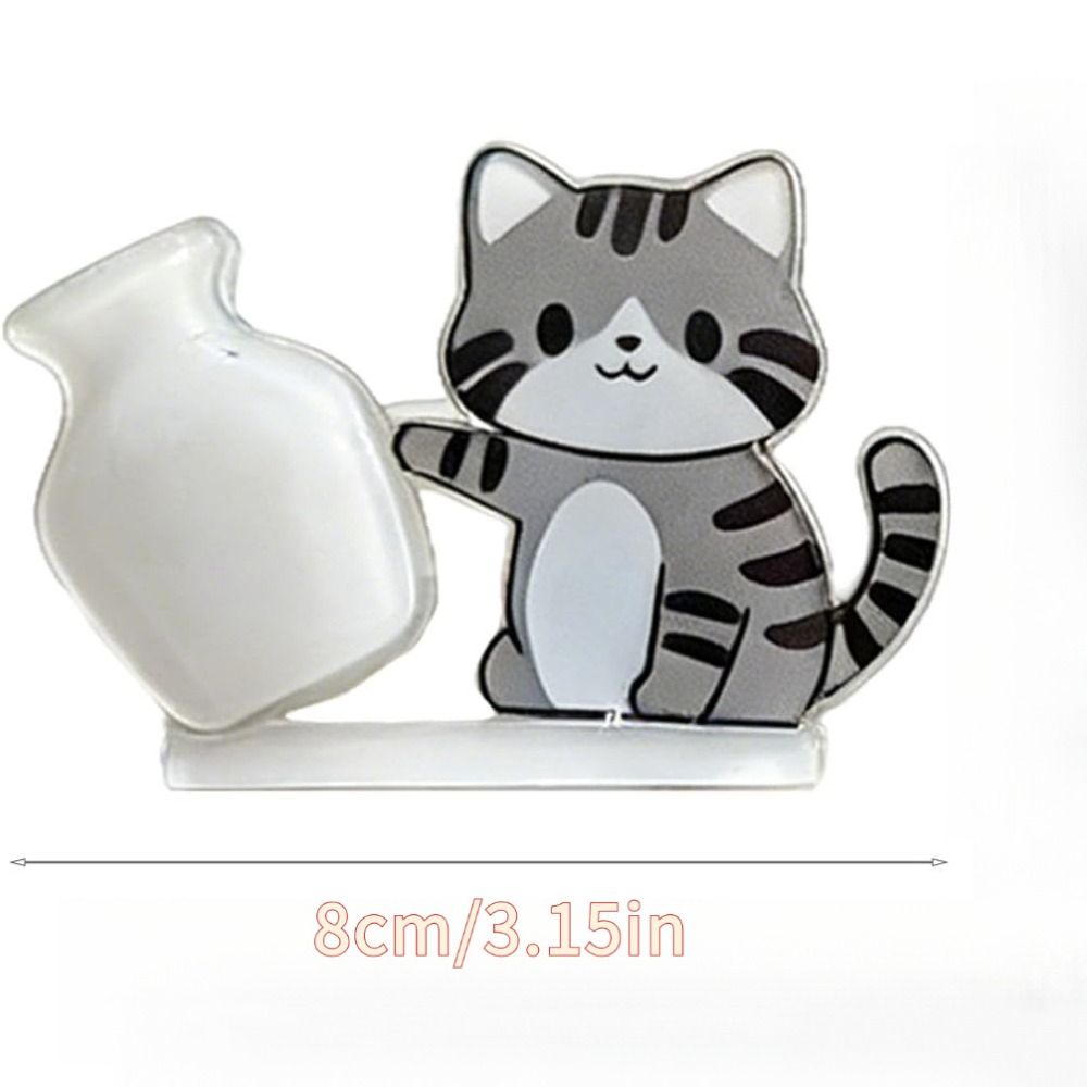 Pet Memorial Decor Creative Cat Refrigerator Magnet Cute Acrylic Pet Hair Collector Novelty Funny Cartoon Dog Fridge Magnet Fur Collector