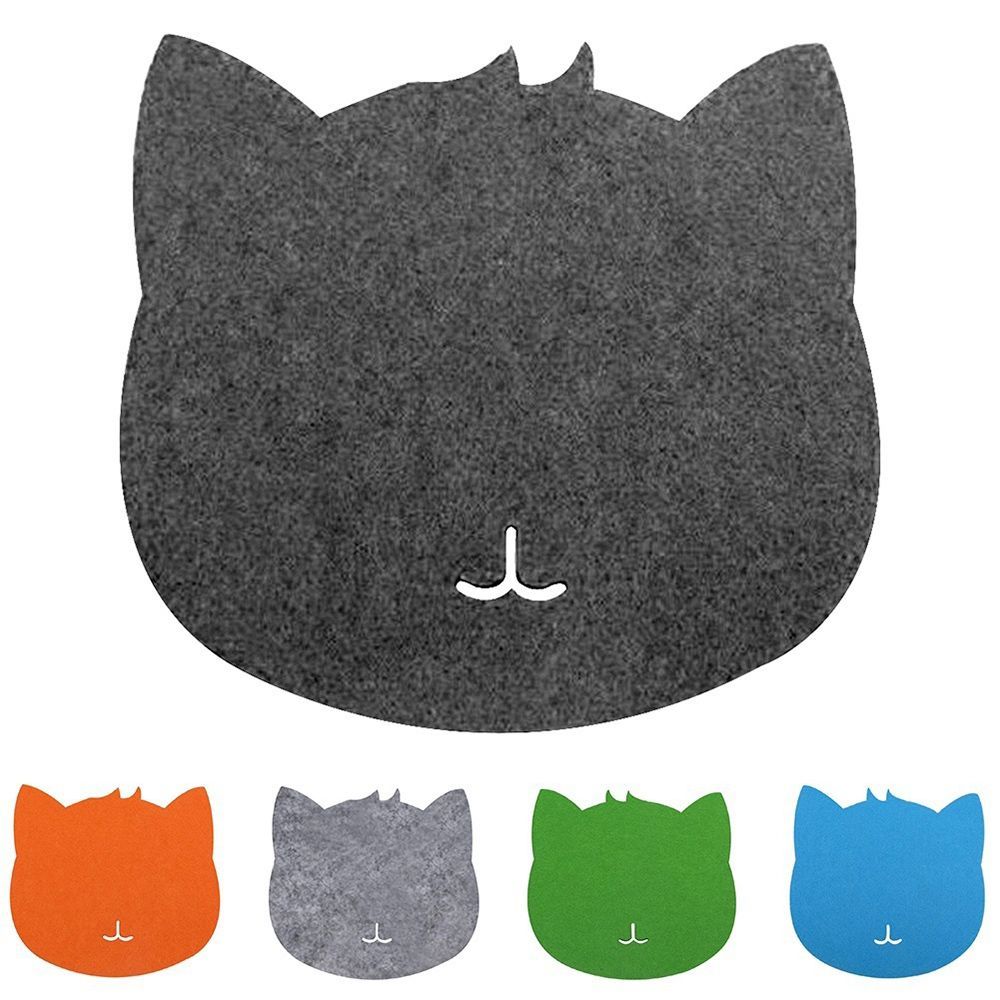 Thicken Mats Cat Laptop Cute Cloth Pad Mouse Mat Cat Design for Computer