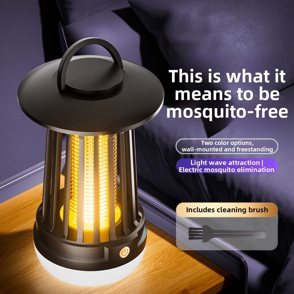 Multifunctional Anti-Mosquito Electric Mosquito Lamp Automatic Mosquito Lure Physical Bug Zapper Lamp Charging Portable Mosquito Killer Camping
