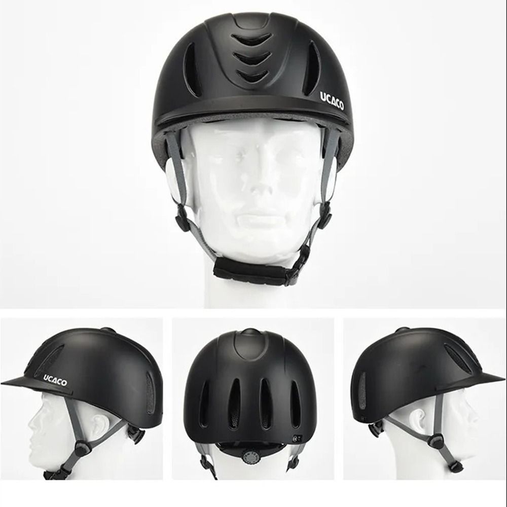Safety Breathable Equestrian Helmet Durable UltraLight Knight Cap Adjustable Horse Equipment Horse Riding Hat Summer