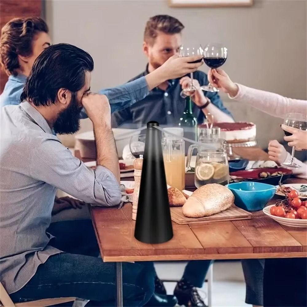 Portable 360° Rotation Electric Flycatcher Fan-type Quiet Operation Fly Repelling Fan Battery Powered Automatic Fly Trap Kitchen
