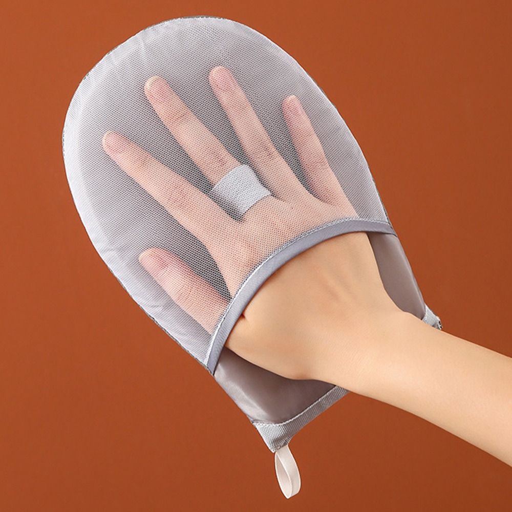 2Pcs Portable Foldable Handheld Mini Ironing Board Heat-resistant Insulated Sponge Small Ironing Board Waterproof Stain Resistant Anti-scald Gloves Clothing Store