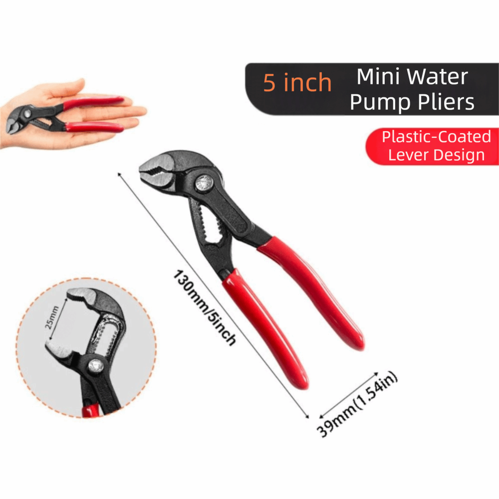 Small Pipe Mini Crescent Wrench Multi-functional New Adjustable Wrench Adjustable Portable Shift Wrench Plumbing Tools