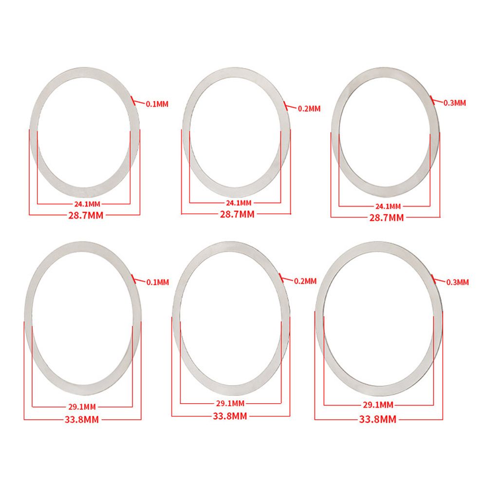 Road Bike BB86/91/92/PF30/BB30 Crank Bicycle Crankset Gasket Bicycle Axle Washer Bicycle Accessories Stainless Steel Crankset Bottom Spacer Bike Bottom Bracket Washer Crankset Washer Bottom Bracket Steel Spacer