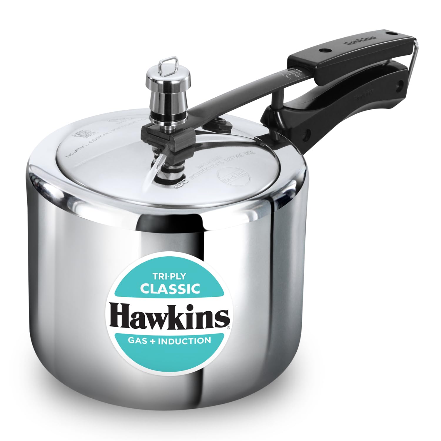 Hawkins Classic Triply Pressure Cooker Tall 3 Litre (Code: SSTCL30)