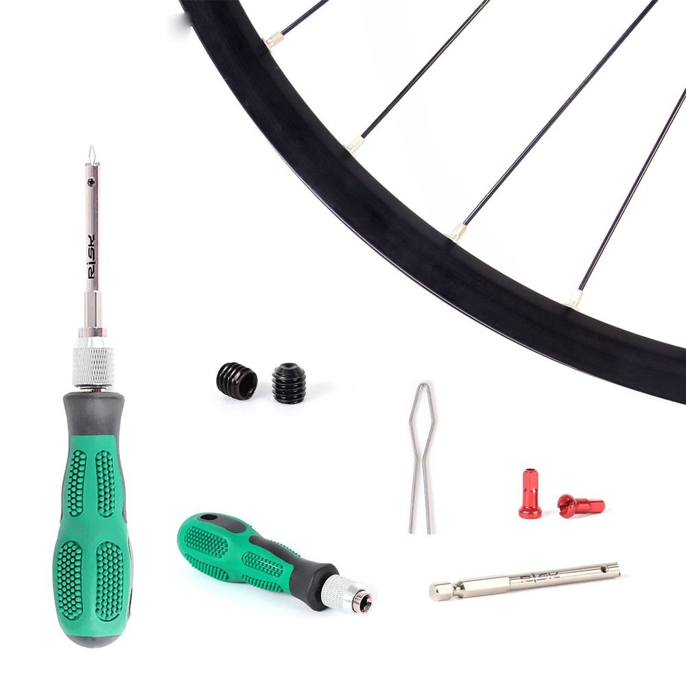 MUQZI Spoke Nipple Removal Insertion Tool Bike Wheel Stainless Steel Spoke Nipple Wrench