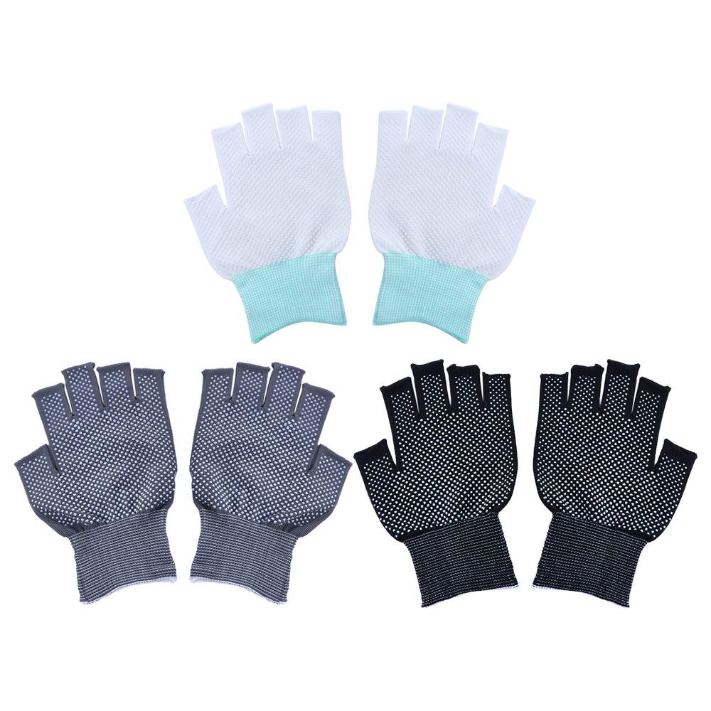 Sunscreen Spring Dispensing Cut Open/Half Fingers Ice Cool Breathable Fishing Gloves Cycling Gloves Fishing Accessories Sport