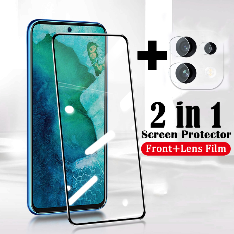 For OPPO Reno 16 / 16 Pro / 16F Screen Tempered Glass Full Protector Film + OPPO Reno 16 Pro Cover Lens Camera Glass Protector Glass Film