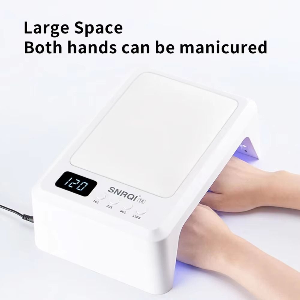 Nail Tool Automatic Sensor Nail Dryer 4 Timer Setting Cordless Design UV Light Removable Bottom US Plug UV Led Lamp for Home Use