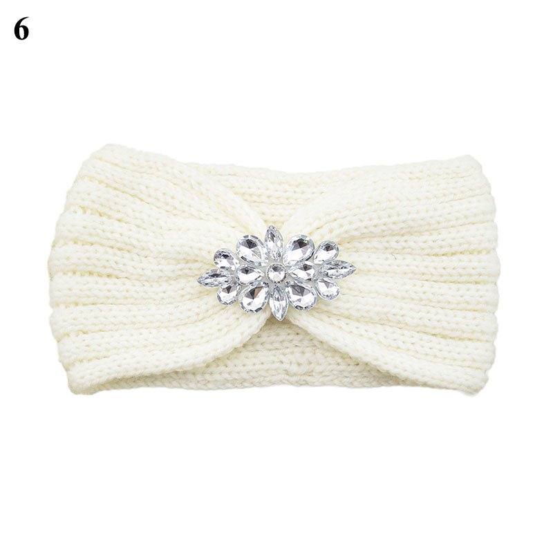 1Pcs Women Headbands Women Warm Crochet Head Wrap Wide Hair Handband with Hair bands for Lady New