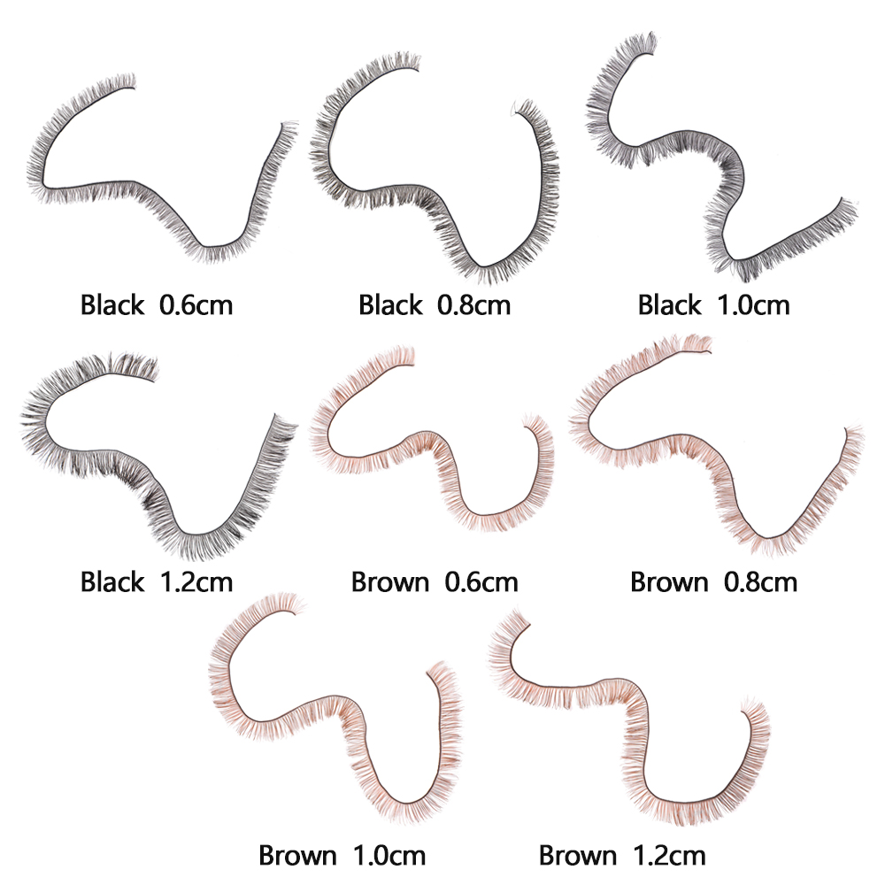 5PCS Gifts Simulation Decor Dolly Accessories Fake Lashes Eye Lash False Eyelashes