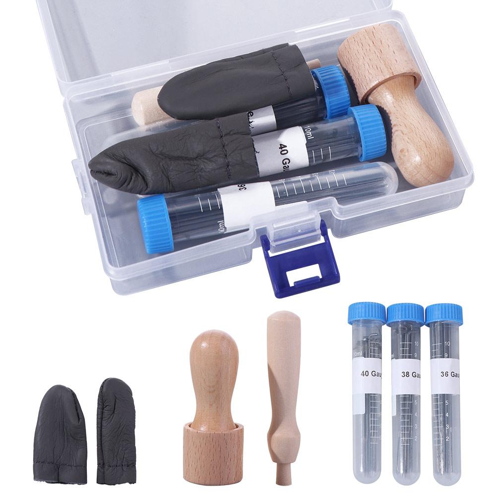 34Pcs/Set Convenient Creative Felting Needles with Bottle 3 Sizes Felting Needles Wooden Handle Wool Felting Needles Kit with Storage Box DIY Craft Wool Felting Needle Tools Needle Felting Tools