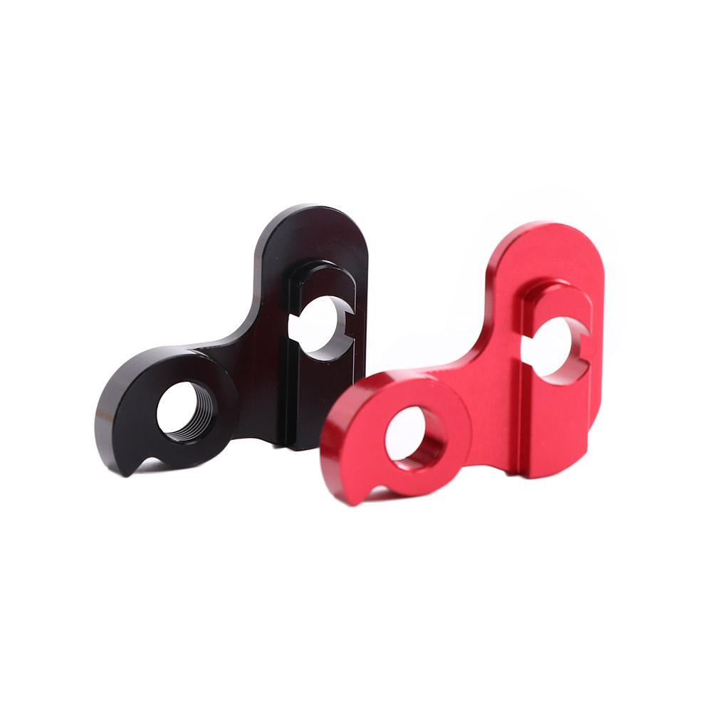 Durable Foldable Bicycle Aluminum Alloy Single-speed Modified Bike Rear Derailleur Hanger Rear Shifting Rear Derailleur Tail Hook