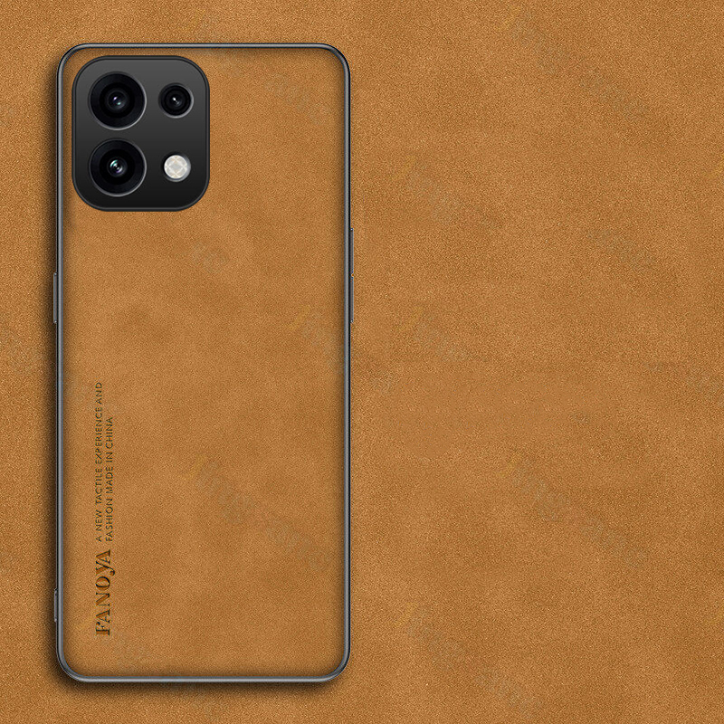 New Phone case OPPO Reno 16 Back cover Frosted Soft Vintage Leather Anti Drop For OPPO Reno 16 Pro case