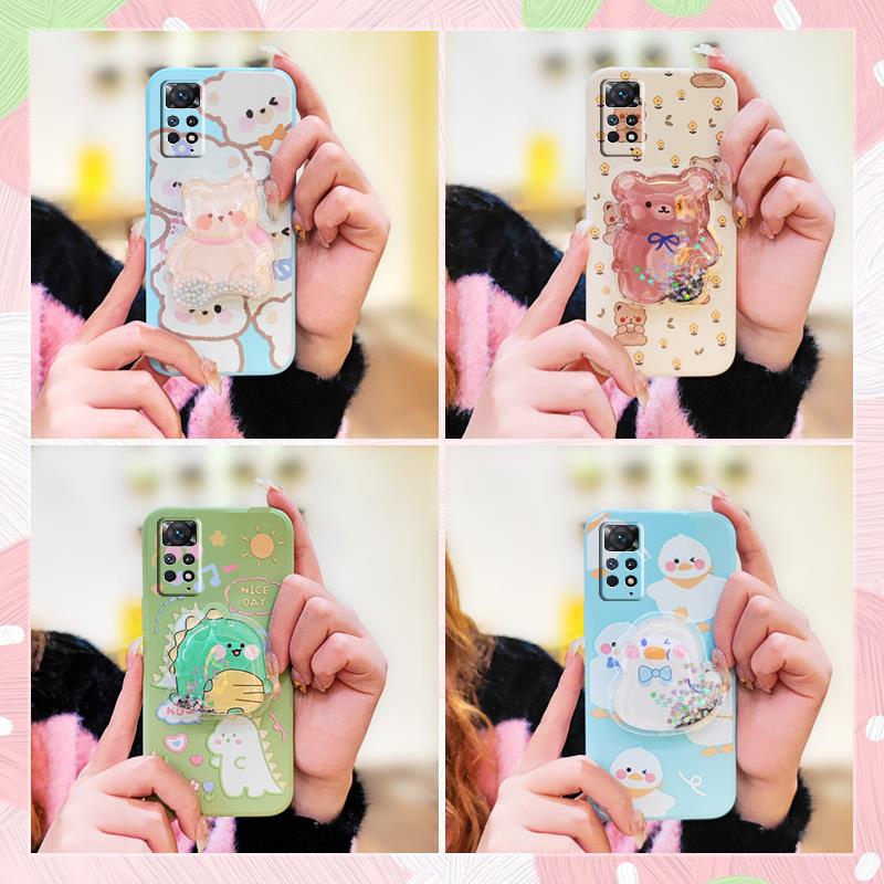protective cute Phone Case For Redmi Note12 Pro 4G/Note11 Pro+ India Cartoon Fashion Design colorful Soft Case Silicone