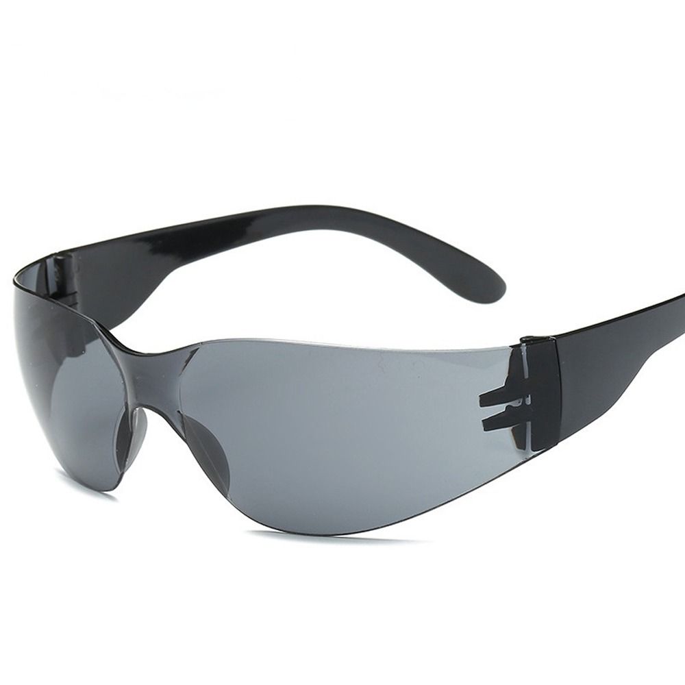 Fancy Rimless Sports Windshield UV400 Cycling Glasses Rimless Sunglasses Goggles Riding Sunglasses