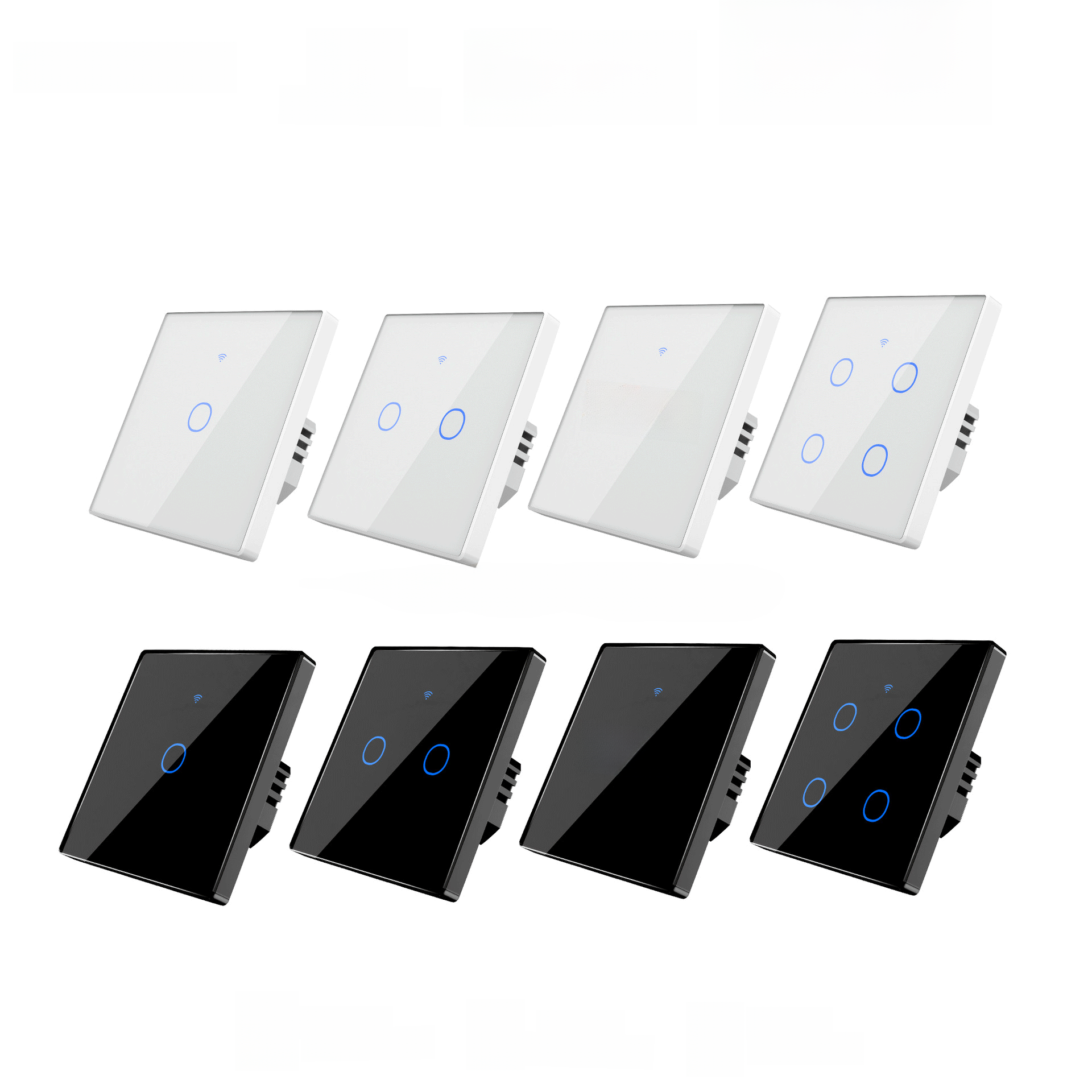Wall Switches Tuya Smart Life Home House WiFi Wireless Remote Touch Sensor Control 86 Wifi Smart Switch Alexa Home