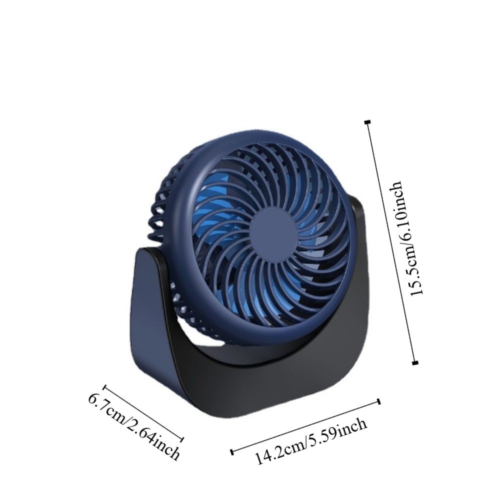 Cooling 3 Gear Wind Mini Portable Desk Fan Air Turbo Tech Energy-Saving Handheld Turbo Fan Ultra-quiet Mini Rechargeable Fan Travel