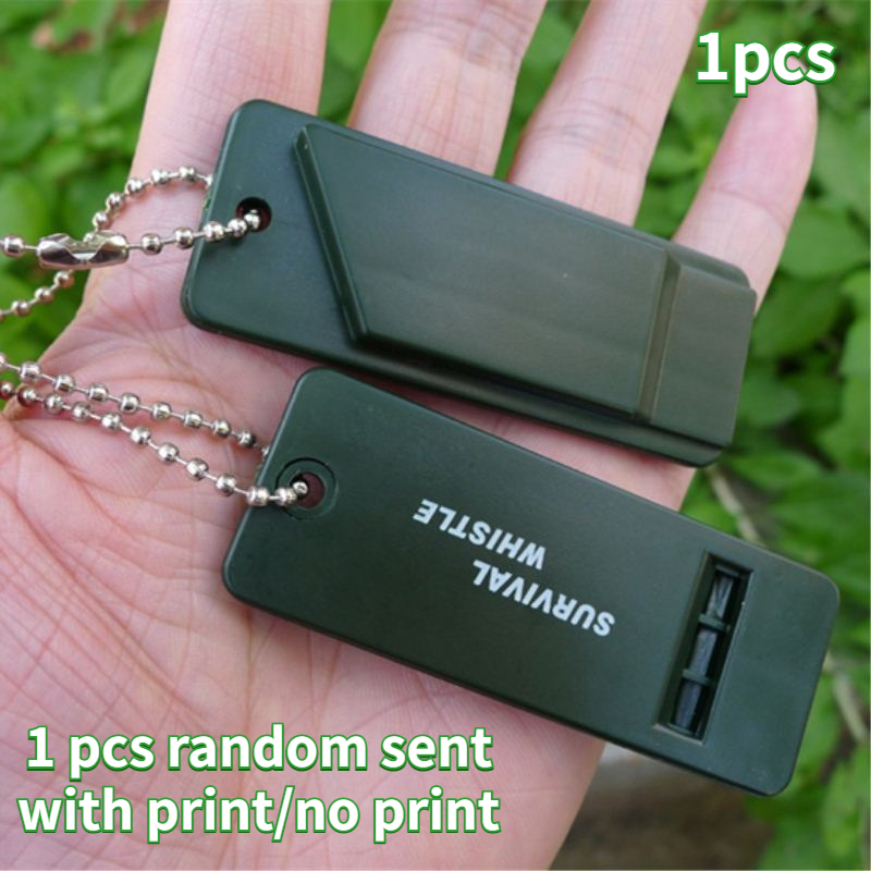 【Exclusive Discount】1 Pcs Survival Whistle Multi First Aid Kits Outdoor Emergency Signal for Camping Hiking Climbing EDC Referee