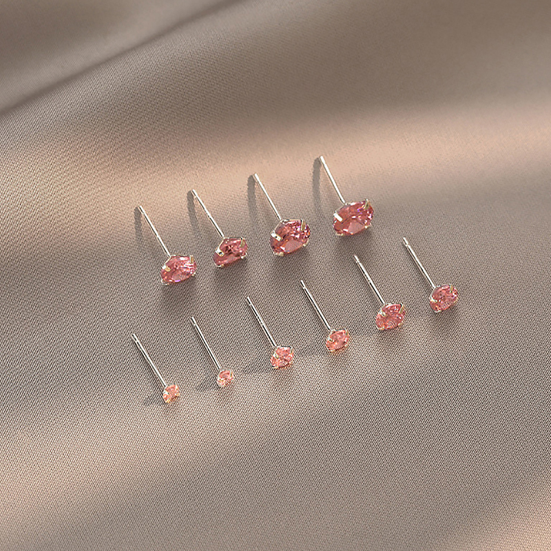 1Pair Fashion Minimalist Stud Earrings For Women Girls Cute Vintage Exquisite Mini Earrings Daily Jewelry Accessories Gift 7DD