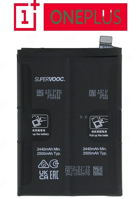 Original OnePlus 10r 5g / Nord 3 5g Battery Blp925 5000mah