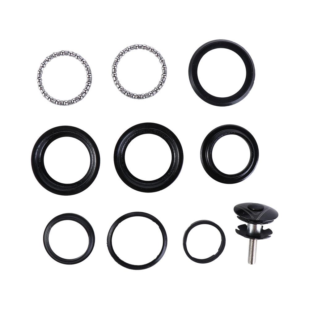 Bicycle Accessories Durable Alloy Road Bike MTB Bike Black Head-Tube Bike Threadless Headset Bike External Headset /8"