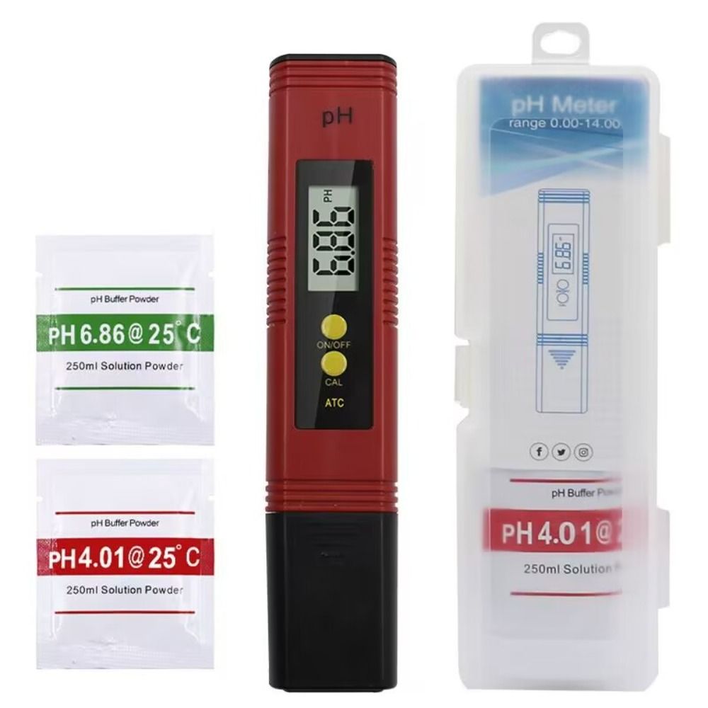 New High Precision PH Meter Meter Digital LCD Digital Electric Water Tester Pen Aquarium Supply Water Quality Tester Water Quality Tester Swimming Pool