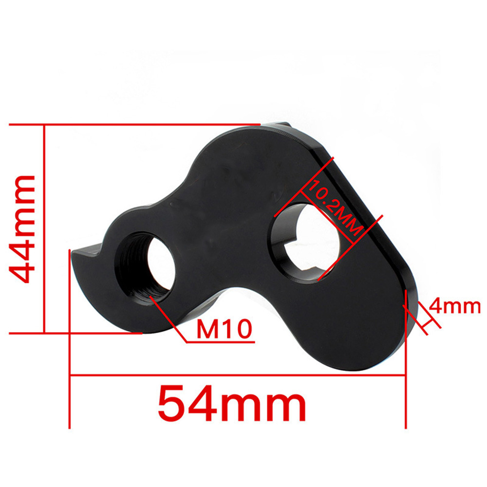 Cycling Accessories Aluminum Alloy Speed Change Rear Shifting Bike Rear Derailleur Hanger Single-speed Modified Rear Derailleur Tail Hook