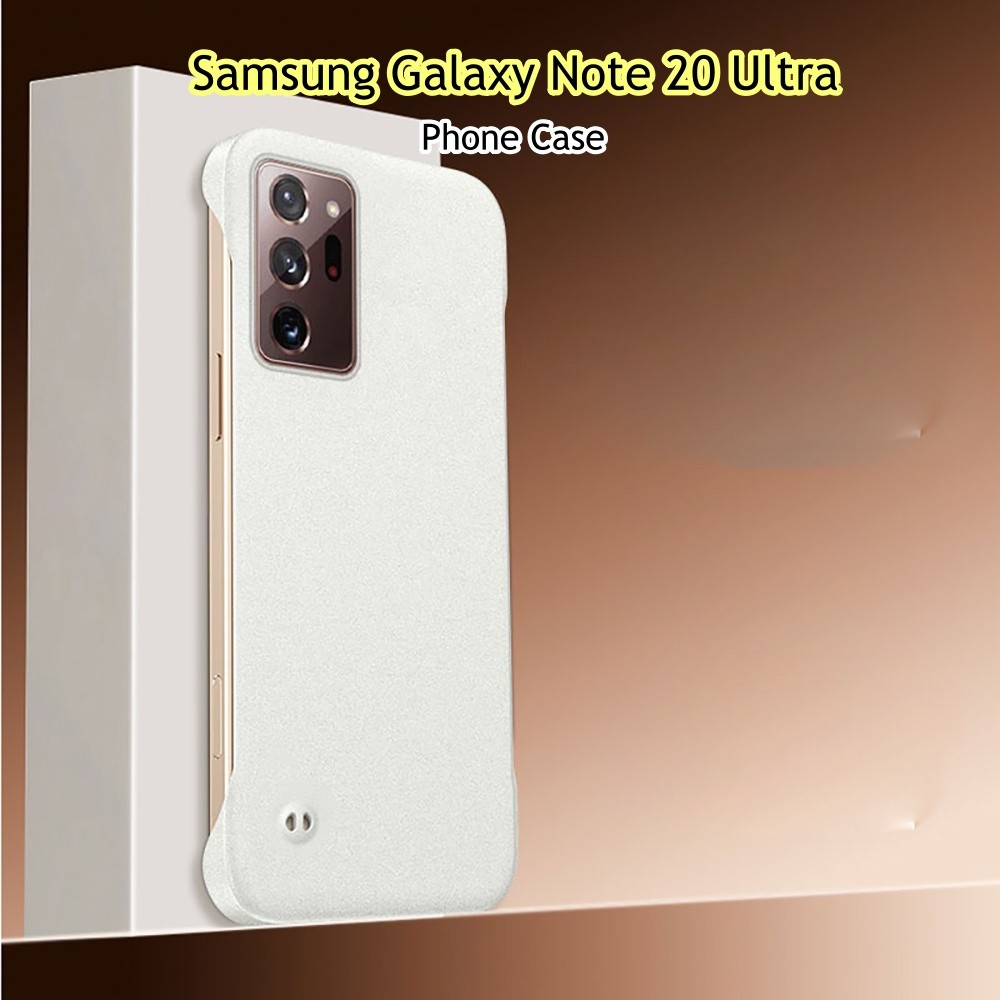 【Design】For Samsung Galaxy Note 20 Ultra Case Classic Design Fashion Anti-Fingerprint Sweat-Resistant Smooth Touch Premium Texture Shockproof Protective Cover