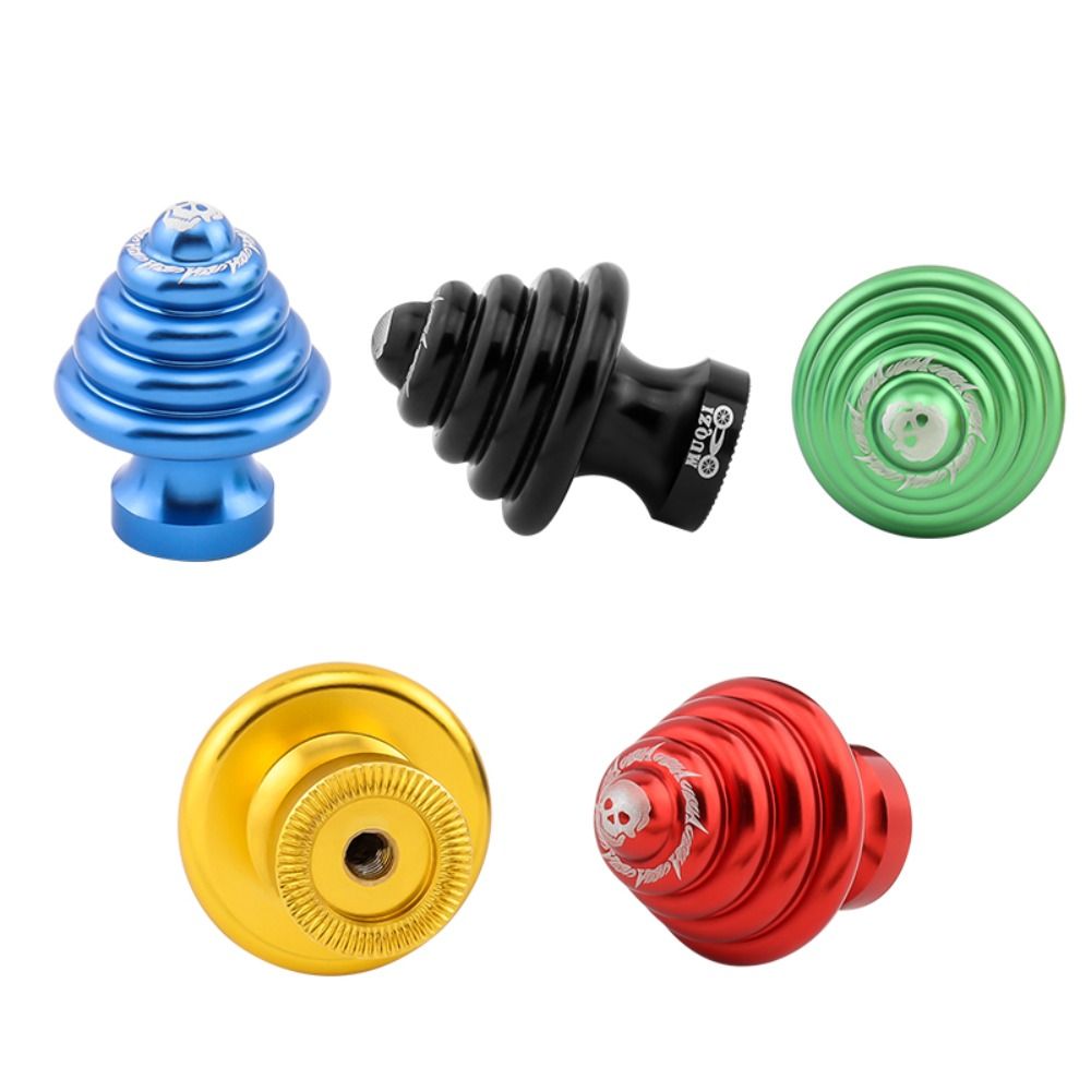 Bike Part Quick Release Bicycle Hub Nut Aluminum Alloy M5 Rear Axle Screw Anodizing Anti-rust Bike Accessories Road Bike
