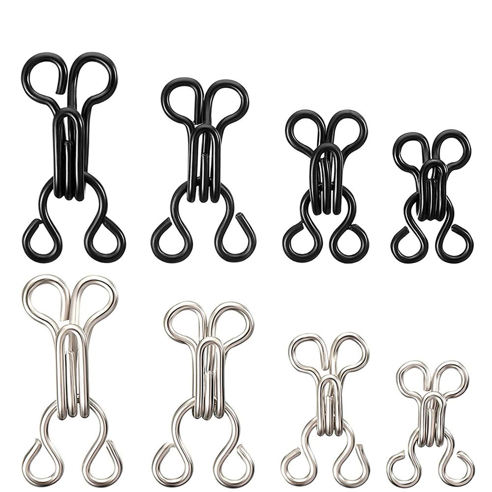 10pcs/set Creative DIY Invisible Closure for Clothing Garment Accessories Jacket Hooks Replacement Bra Buckle Sewing Hook and Eye Craft Buckle