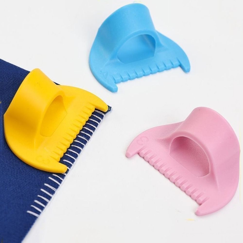 4pcs Durable Mini Sewing Artifact Time-Saving Portable DIY Hemmer Mark the scale Sewing Hemming Tool Cloth Hemming