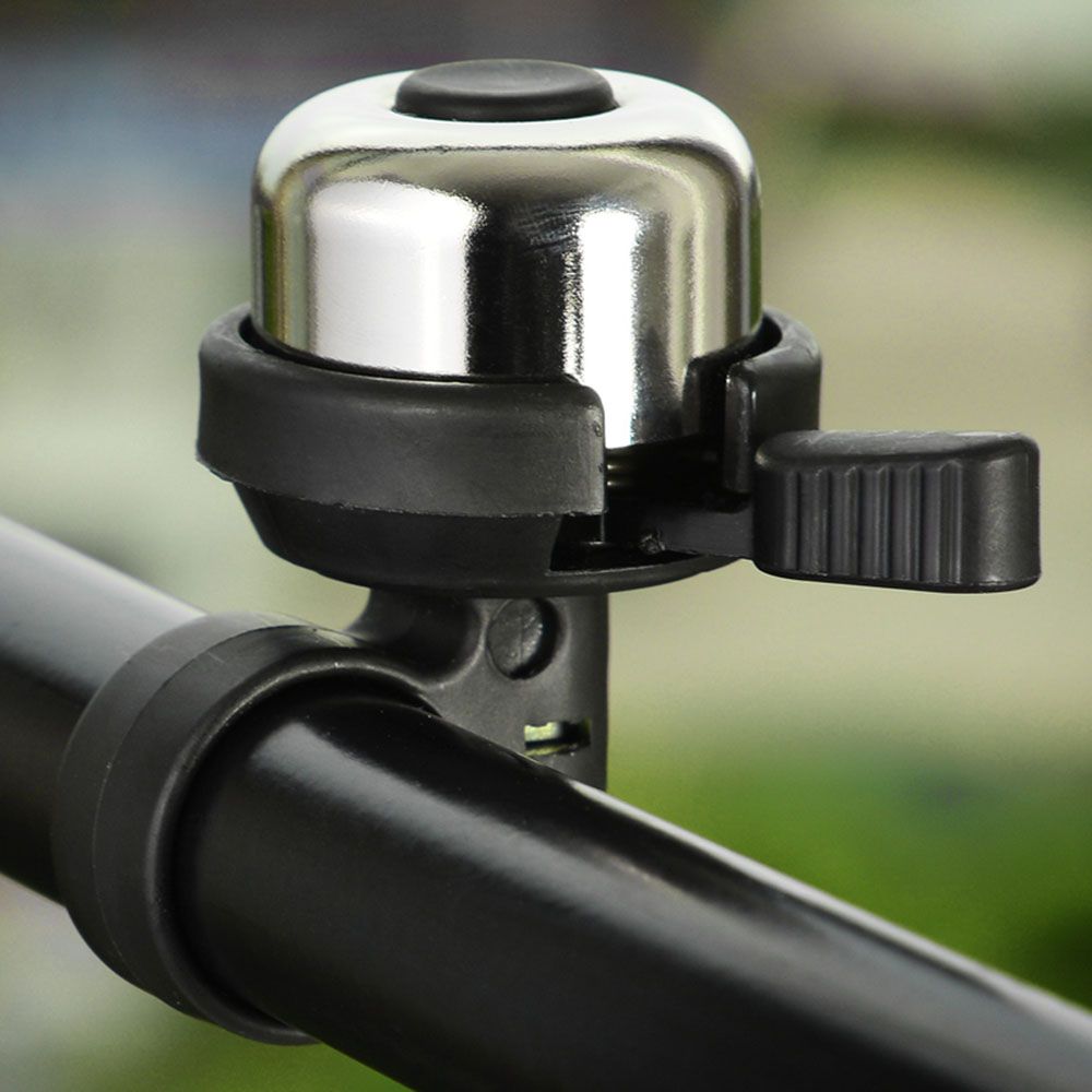 Practical Durable Black Safety Cycling Bicycle Accessories Bike Horn Alarm Ring Bike Sound Handlebar Ring Bicycle Bell