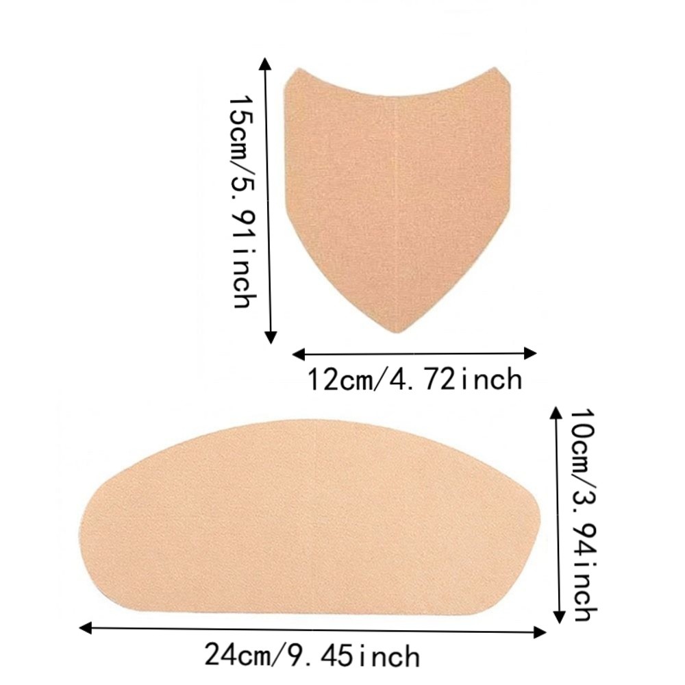 10Pcs Multi-purpose Invisible Anti Chafing Thigh Bands Disposable Waterproof Anti-Friction Patches High Elastic Comfort Thigh Tapes Office Worker
