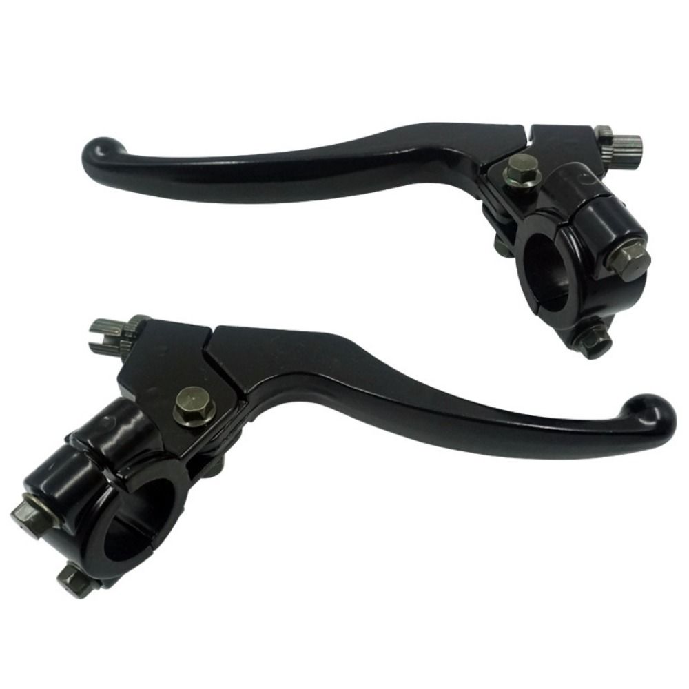 Easy To Use Aluminum Alloy Motorcycle Clutch Lever Black Right/Left Brake Lever Easy To Install Durable Motorcycle Brake Pump Bike Parts