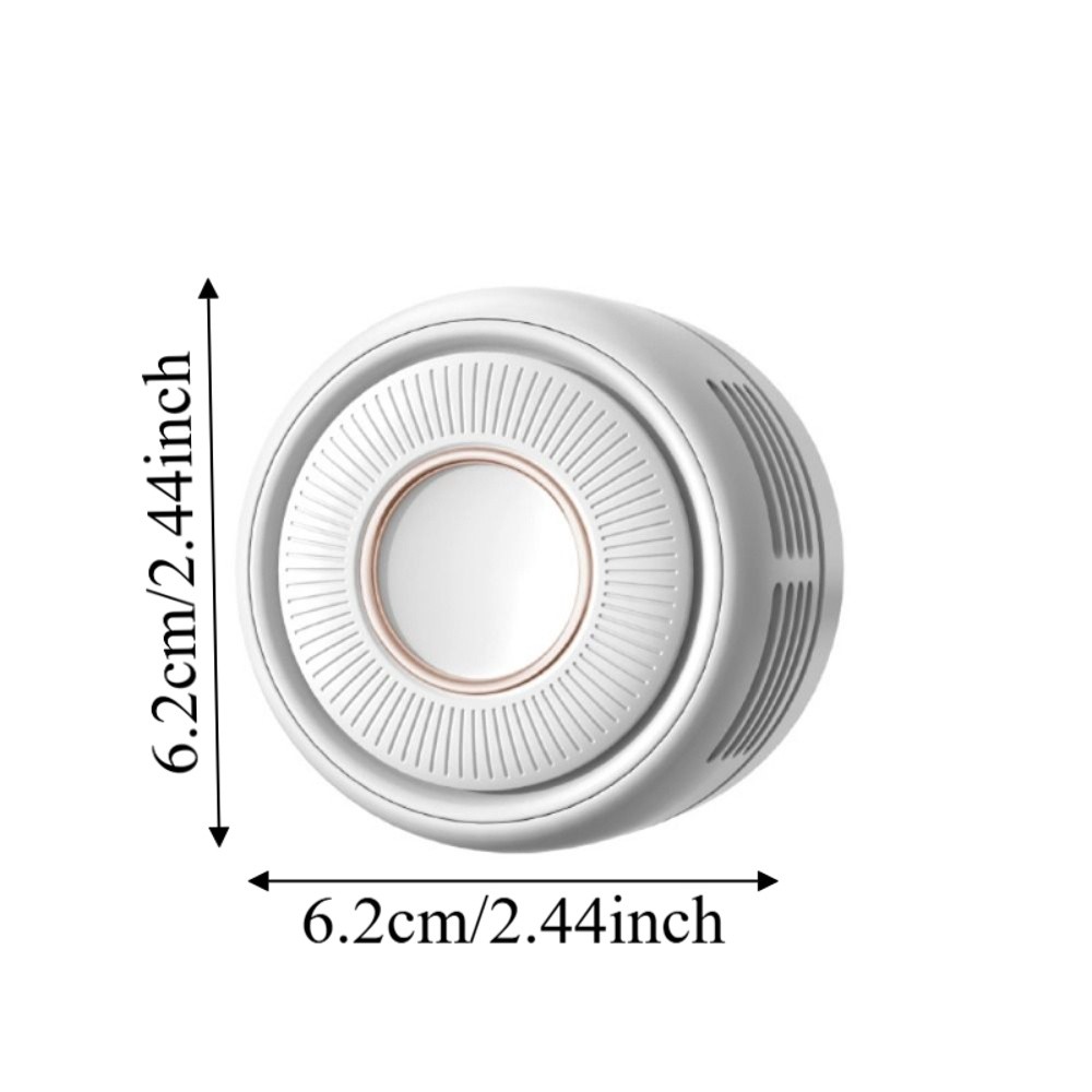 Durable Bladeless Clip-On Waist Fan Rotatable 3 Adjustable Speed Handheld Air Cooler Rechargeable Strong Wind Mini Electric Fans Construction Site