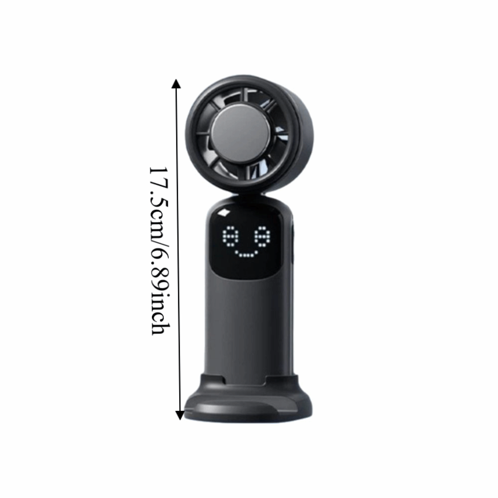 Students Superconducting Refrigeration Ice Cooling Handheld Fan Portable Lightweight Portable Personal Cooling Fan Ice Cooling Quiet Mini Fan Summer