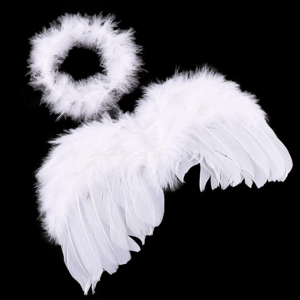 Hot Selling Cute White and Baby Photo Feather For Decoration