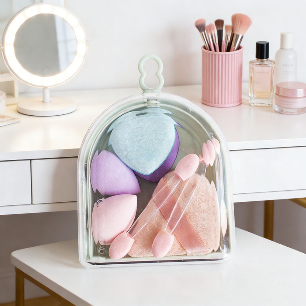 3Box Gift Box 8 in Makeup Sponge Set Mini Eyeshadow Stick Travel Cosmetic Puff with Storage Box Portable Beauty Egg Set Daily Makeup