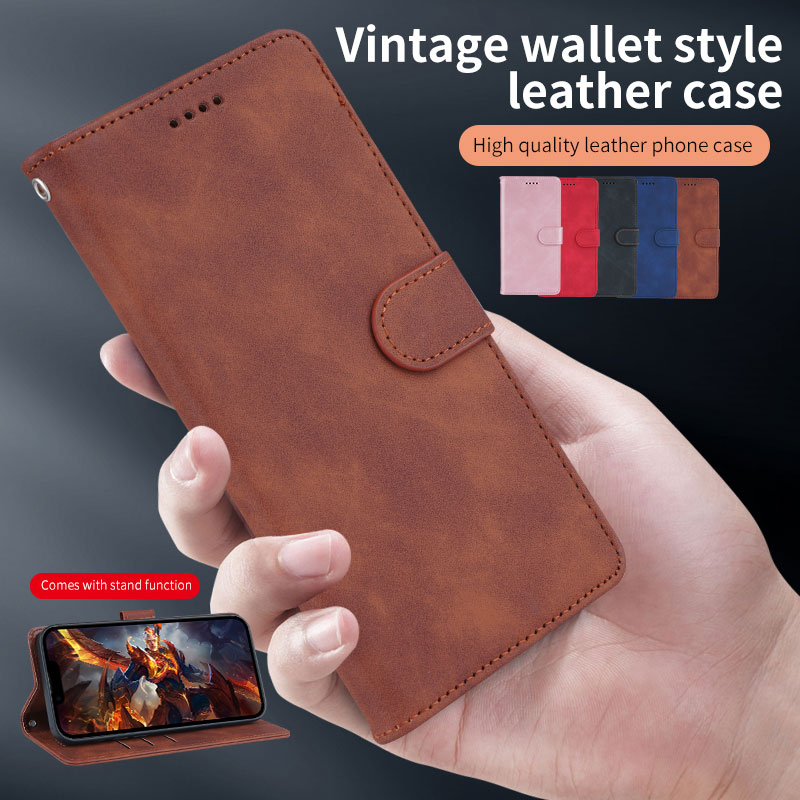 Sroof Case For VIVO iQOO Z3 Z5 Z6 Z7X Z8X Z9X Z9 Turbo iQOO Neo5 S Neo7 Pro Neo9 Pro Neo10 Pro+ iQOO Z10x iQOO Z10 Turbo iQOO 11S iQOO 11 Pro iQOO 12 Pro iQOO 13 New Flap Retro Card Insert Wallet Leather Case Phone Case Back Cover