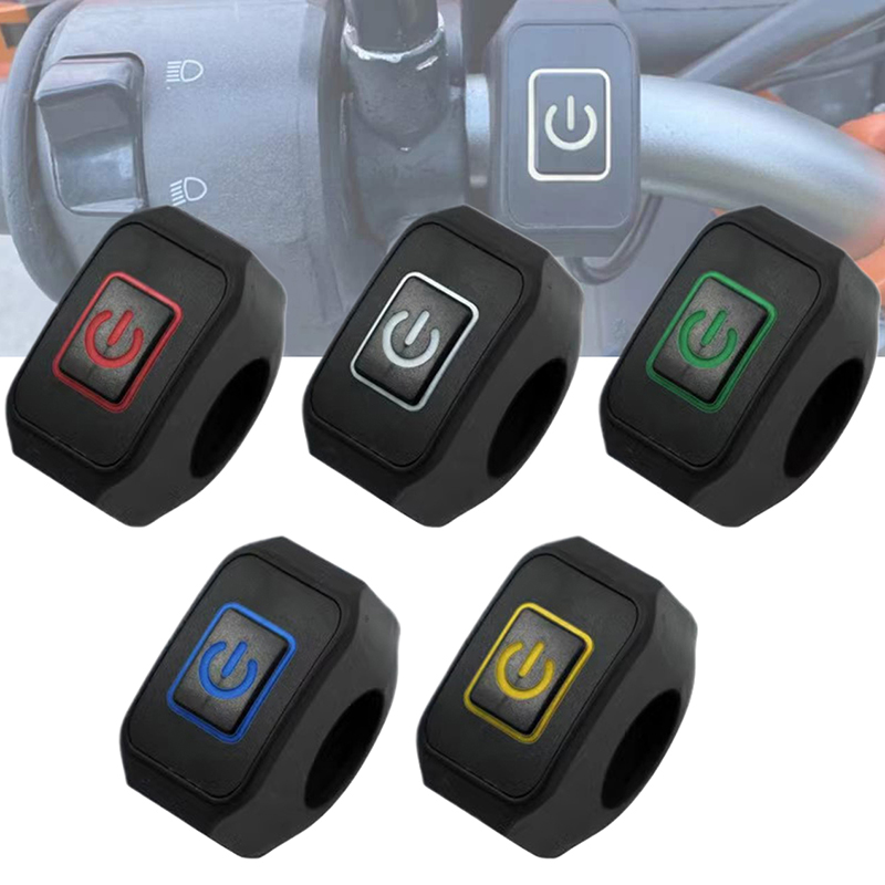 Motorcycle Accessories Modification Switch Waterproof IP65 Headlight LED Spotlight CF8