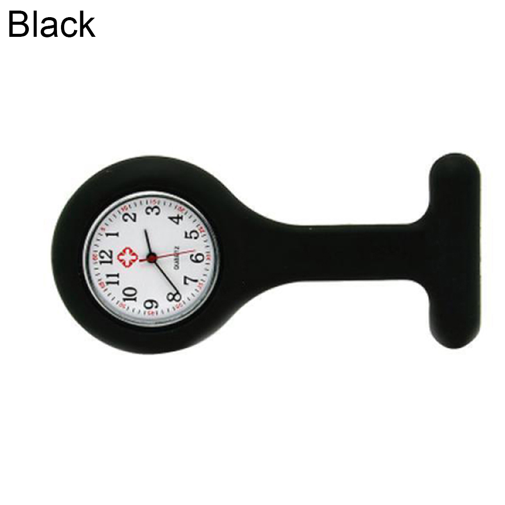 【New arrival】Hot Sales 2018 Fashion Cute Silicone Nurse Watch Brooch Tunic Fob Watch With Free Dropshipping
