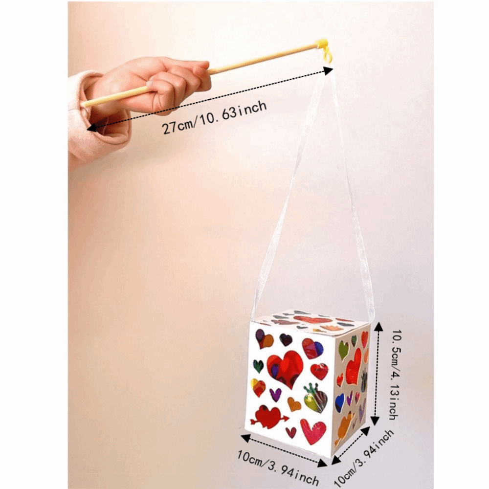 Glowing Colorful DIY Projection Lamp Kit Handmade Glass Paper DIY Lantern Making Kit DIY Material Pack Hanging Star Paper Lantern For Children