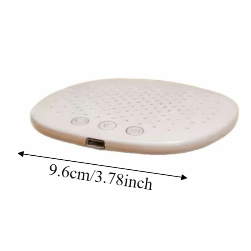 MP3 Player Ultra-Thin Under Pillow Bluetooth Speaker Mini HiFi Stereo Sound Sound Machine Wireless Connection Timed Shutdown Sleeping Speaker Bedroom Relaxation