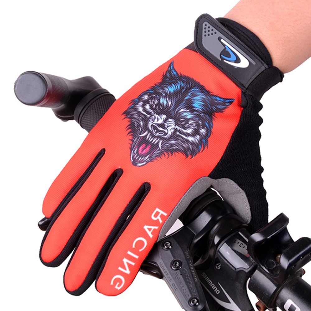 Spring/Summer Bicycle Equipment Unisex All Finger Riding Mountain Bike Gloves Motocross Gloves Motorcycle Gloves Bike Gloves Mtb Cycling Gloves
