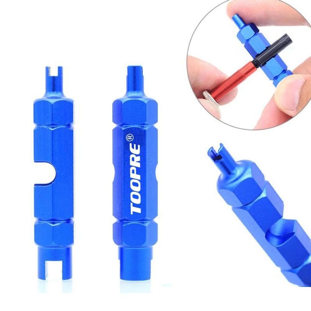 1Pcs Valve Core Remover Tool for Presta, Schrader, Valve Extender Tire Repair, Wrench for Bike, Car, Bicycle, Motorcycle Tyre