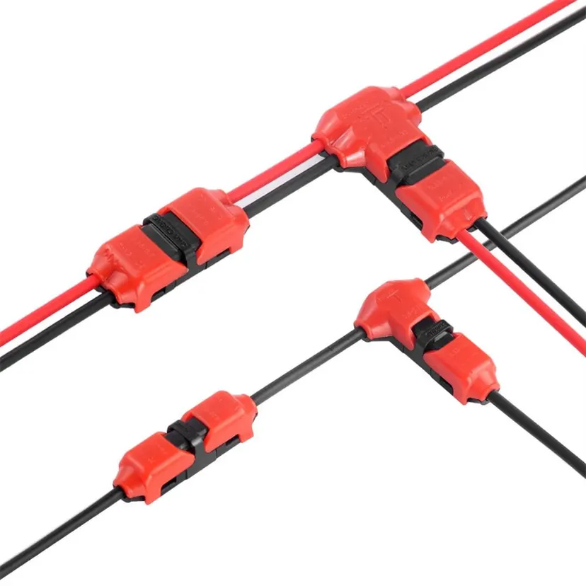 I Type Universal Pin 2 Pin No Welding Car Electrical Cable Electric Wire Connector Quick Wire Connectors For Led