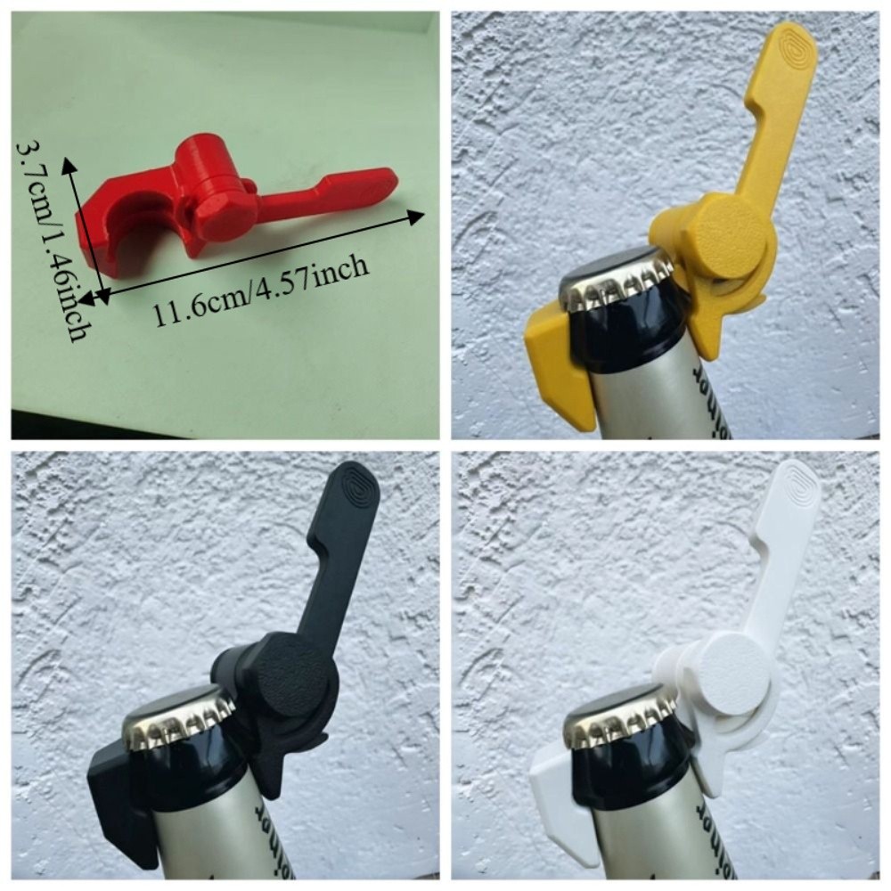 Creative 3D Printing Bottle Opener Portable Labor Saving Cap Corkscrew Plastic Can Opener Outdoor
